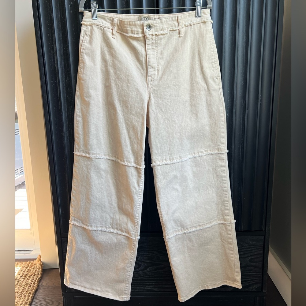 LOGO Wide-Leg Pants